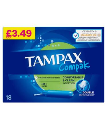 Tampaxx Complax Super Tampons 6 x 18 PMP