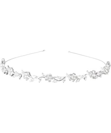 Perfeclan Wedding Bride Hair Tiara - Elegant Crystal Headband for Weddings Proms & Parties - Buy Online on GoSupps.com