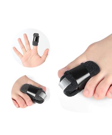 Bast tour toe rails for hammer toe finger splint adjustable U-shaped toe support for broken toes distortion claws curved toes black