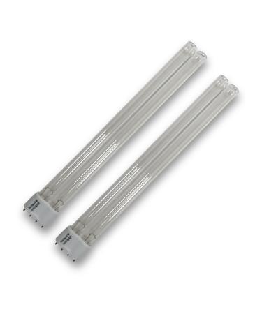 Finest-Filters Twin Pack 24w PLL Replacement UV Bulb Lamp For Pond UV Sterilisers & Clarifiers Filters UVC
