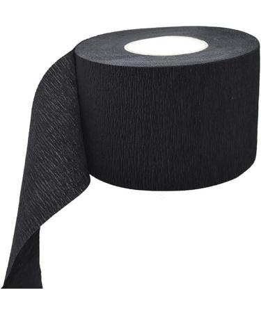 Buy 2 Rolls Disposable Neck Paper Strip for Barbers - Black Hairdressing Neck Bands for Hair Cutting | International Shipping - Buy Online on GoSupps.com