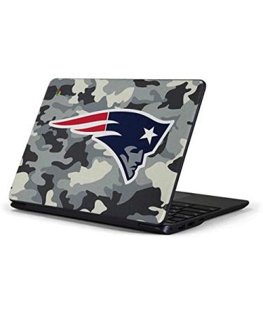 Skinit Decal Laptop Skin Compatible with Chromebook 3 11.6in 500c13-k01 - Officially Licensed NFL New England Patriots Camo Design