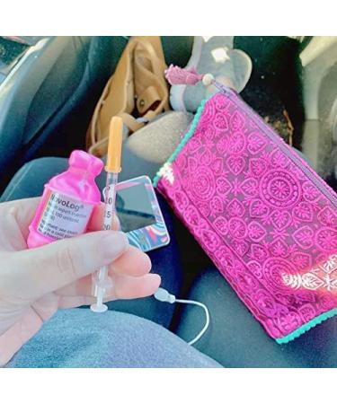 VIAL SAFE Insulin Bottle Protector Case Sleeve | 2-Pack Short Tie Dye Pink | Diabetes Insulin Vial Cover | Reusable Durable Silicone Sleeve - Buy Online on GoSupps.com