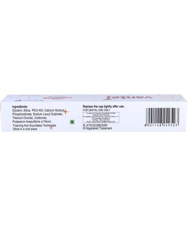 Van-Tej Tooth Sensitivity Toothpaste - 100g | Pack of 3 | Effective Relief for Sensitive Teeth | International Shipping Available - Buy Online on GoSupps.com