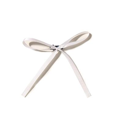 XFYUZR Women Bow Hair Clip Set - 10Pcs White Pink Ribbon Ponytail Holder for Girls - Buy Online on GoSupps.com