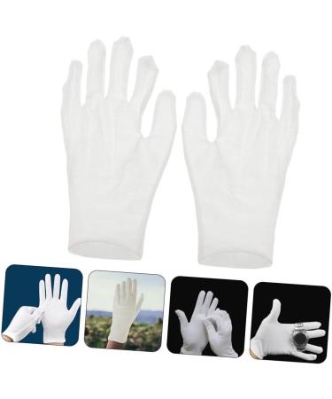 Healeved 12 Pairs Moisturizing Gloves Work Gloves Working Gloves Moisturizing Overnight Gloves White Cotton - Buy Online on GoSupps.com