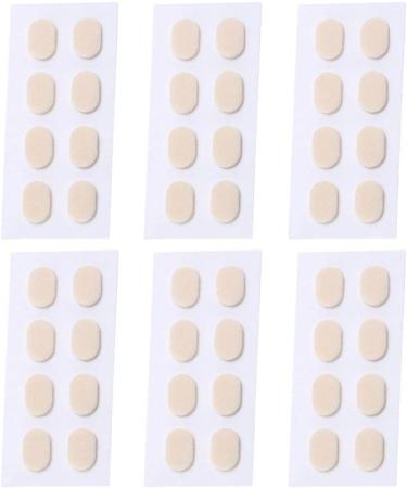 24 Pairs Non-Slip Soft Pads for Glasses & Skin - 1.5mm | International Shipping Available - Buy Online on GoSupps.com