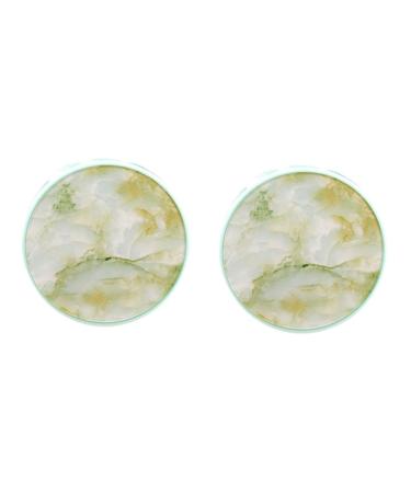JECOMPRIS 2ST safety key federation for women bracket marble light lens container kit mirror film lentil container made of marble glasses case from marble.