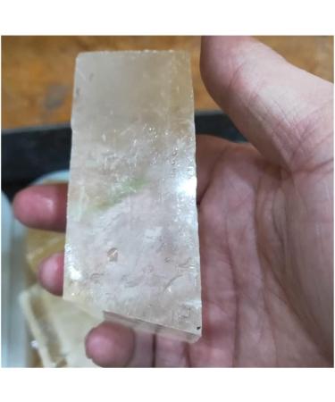 1PC 200g Natural unpolished Iceland Spar raw Calcite Rough Clear Calcspar s Stone Crystal Reiki - Buy Online on GoSupps.com