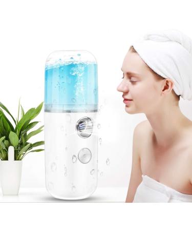 Ionic Cool Mist Sprayer 30ml USB Handy Nano Mist Spray Atomization Mister Face Facial Moisturizing Mist Sprayer Moisturizing Atomizer - Buy Online on GoSupps.com