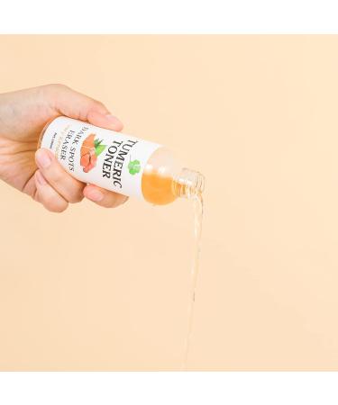 Turmeric Dark Spot Corrector Toner 4oz - Facial Toner for Acne Prone Skin - Hydrating Dark Spot Remover for Women - Hyperpigmentation Treatment for Dry Oily Skin - Buy Online on GoSupps.com