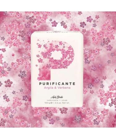 Ach Brito 4 Pc Set Wash Hand and Body Soap Bar Collection | Donkey's Milk soap 100g | Scrub Algae and Sea Salt soap 100g | Mint and Raspberry soap 100g | Purifying Clay and Verbena 100g - Buy Online on GoSupps.com