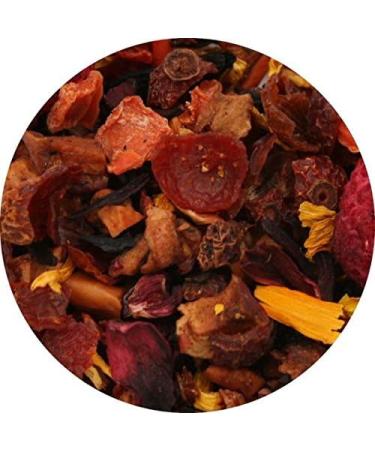  Lerbs & Hagedorn Lerbs & Hagedorn Peach Melba Fruit Tea | 1 kg (approx. 50 litres) pieces of apple rosehip currant elderberry carrot - Buy Online on GoSupps.com