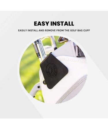 Stripebird Golf Steel Hub - Magnetic Golf Bag Attachment for Easy Access to Accessories - Black - Buy Online on GoSupps.com