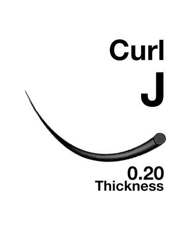 EMILYSTORES Lash Extensions - 0.20mm Thickness J Curl Mixed 8-14mm Sizes | Natural Volume Eyelashes for Extensions - Buy Online on GoSupps.com