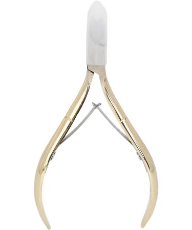 Cuticle Trimmer Gold Non-Slip Handle Cuticle Cutter for Nail Salon - Buy Online on GoSupps.com