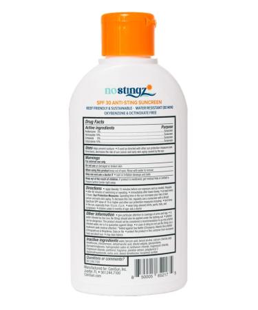 NoStingz 30SPF Jellyfish Sting Protectant Sunscreen - Ocean Animal & Reef Friendly | Biodegradable & Water Resistant - Buy Online on GoSupps.com