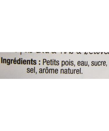  D'Aucy D'Aucy Extra-Fine Peas - 560g drained weight can - Buy Online on GoSupps.com