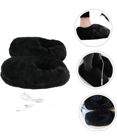 Buy Beatifufu USB Electric Heated Wool Shoes - Super Soft Fleece Foot Warmers for Winter - Buy Online on GoSupps.com