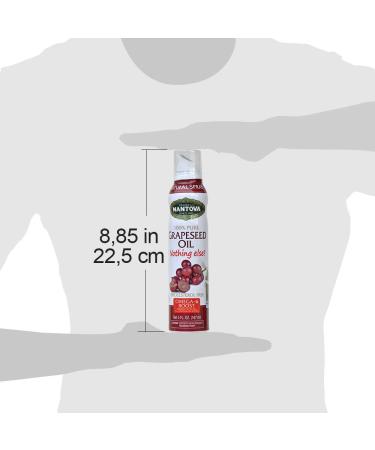Mantova Grapeseed Oil Spray 5 Fl Oz - High-Quality Cooking Oil Spray - Buy Online on GoSupps.com