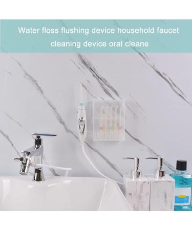 Generic 6 Tip Family Switch Faucet Oral Jet Shower Pressure Water Flosser - Powerful & Convenient Dental Care for All - Buy Online on GoSupps.com