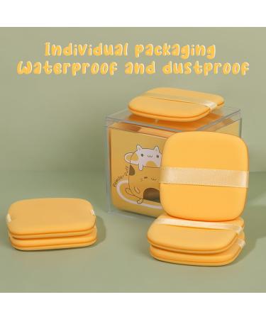 Air Cushion Powder Puff - Dual-Use Makeup Sponge in Butter Biscuit Shape | Perfect for Dry & Wet Application | International Shipping Available - Buy Online on GoSupps.com