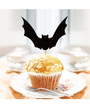 6 Styles of 12 Halloween Themed Toothpick Flags Cheese Markers Food Labels Party Buffet Cheese Labels Delicatessen Board Cheese Board Accessories (black and white ghost) - Buy Online on GoSupps.com