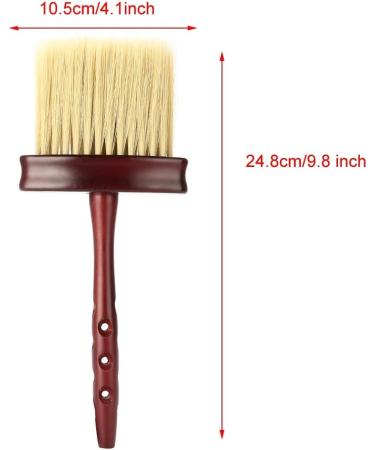 Neck Duster ANGGREK 1 Barber Salon Neck Face Duster Hairdressing Hair Cut Sweep Brush Hairbrush - Buy Online on GoSupps.com