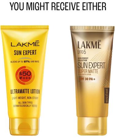 Lakme Sun Expert Lotion SPF50 PA+++ 100ml - Buy Online on GoSupps.com