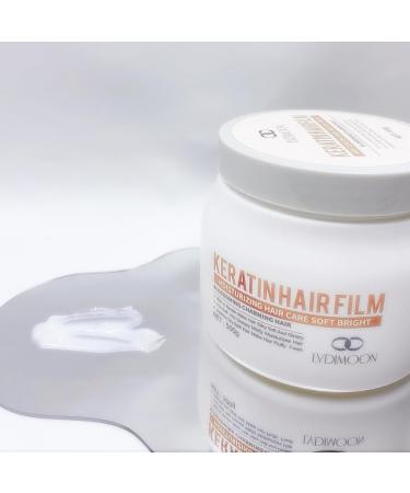 ALIBOOSTER Keratin Hair Film Lydimoon 500g - Keratin Hair Mask - Repair and Nourishing Care for Dry and Damaged Hair - Buy Online on GoSupps.com