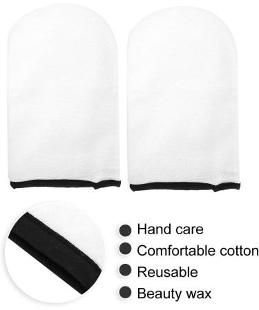 Paraffin Heated Gloves | Cotton Hand Care Wax Gloves for Spa & Thermal Beauty - Buy Online on GoSupps.com