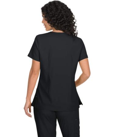 KOI Basics 374 Women's Katie Scrub Top - Large, Black - Buy Online on GoSupps.com