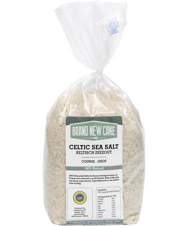 BrandNewCake Celtic Sea Salt Coarse 1kg - Natural & Slightly Moist - Ideal for Cooking & Health - Buy Online on GoSupps.com