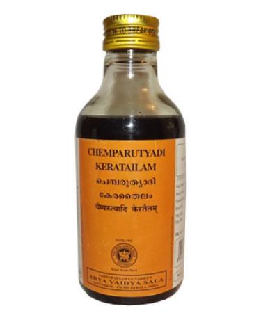 Kottakkal Chemparuthyadi Keratailam 200 ml - Ayurvedic Hair Oil for Healthy Scalp & Hair Growth | International Shipping Available - Buy Online on GoSupps.com