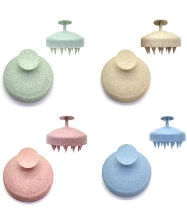 Premium Silicone Scalp Massager & Shower Brush | Hair Washing Comb for Spa & Bath | GN Color 1 Piece - Buy Online on GoSupps.com