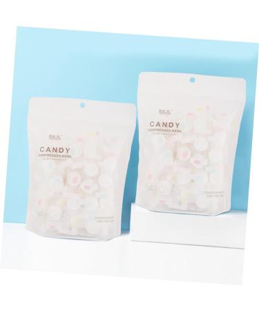 100pcs Disposable Compressed Facial Masks | Non-Woven Skincare Face Masks for Hydration & Brightening - Buy Online on GoSupps.com