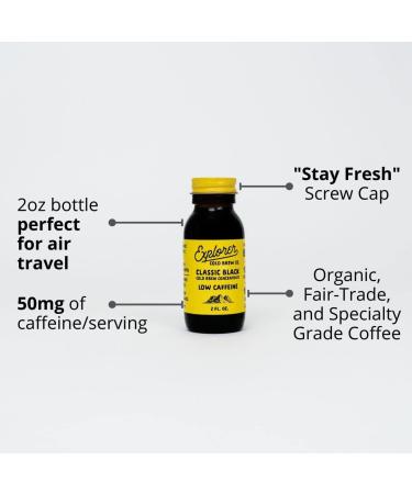Explorer Gift Pack - Cold Brew Super Concentrate - 4 Caffeine Levels Sampler - Buy Online on GoSupps.com