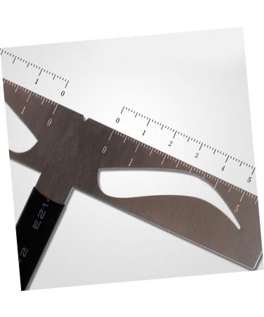 Didiseaon Brow Stencils Eyebrow Ruler Stencil Eyebrow Drawing Tool Three-point Eyebrow Ruler Eyebrow Stencil Kit Artifact Balance - Buy Online on GoSupps.com