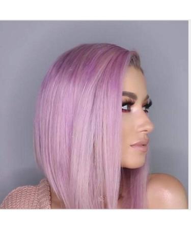 BGHJUE African Purple Long Straight Synthetic Wig - Heat-Resistant Wigs for Black Women | International Shipping - Buy Online on GoSupps.com