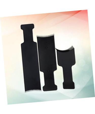 CLISPEED Lot De 3 Planches Coloration Capillaire Noir Courb es Pour Protection Cuir Chevelu Outil Professionnel De Teinture Cheveux Usage Salon Et Domicile - Buy Online on GoSupps.com