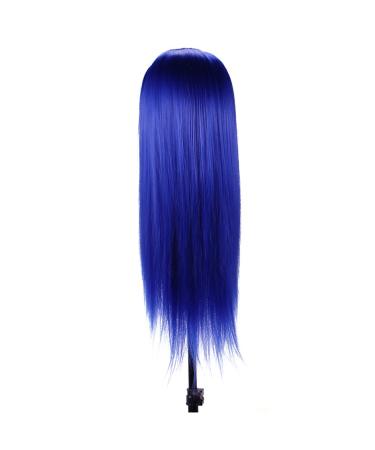 High Quality Durable Multifunctional Art Fibers Training Head - Sapphire Blue for Professional Hairstyling & Cosmetology - Buy Online on GoSupps.com