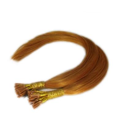 Shop Colorful Remy Real Hair Extensions - 50x 0.5g Orange High-Tip Strands | Remyhaar.eu - Buy Online on GoSupps.com