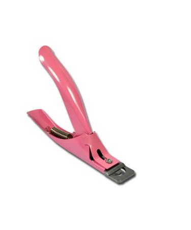 Tipcutter for shortening artificial nails Nail design in studio quality pink