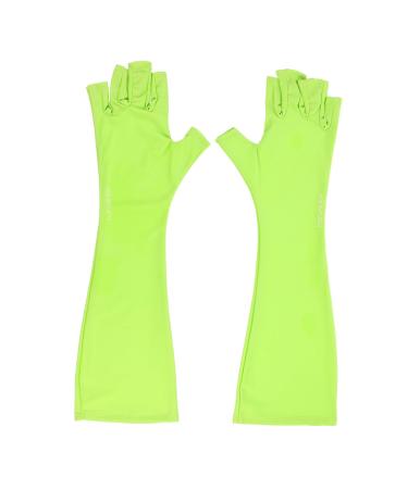 minkissy 1 Pair Nail Gloves Oveglove Hands Glove Nails Supplies Glvoes Uv Led Lamps Glove Gel Nail Lamp Glove Fingerless Uv Sun Gloves Nail Art Gloves Mj03 Nail Polish Manicure Polyester