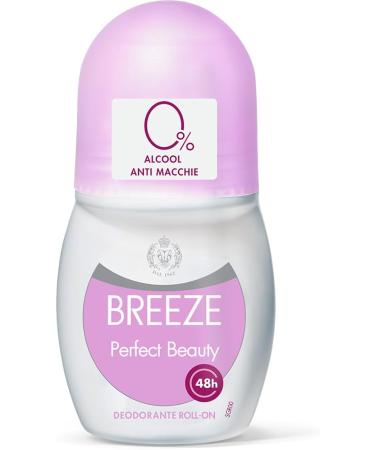  Felce Azzurra BREEZE Perfect Beauty 3-Pack Roll-On Air Fresheners 50ml + 1 Free Pack of Blue Fern Talcum Powder 100g Envelope - Buy Online on GoSupps.com