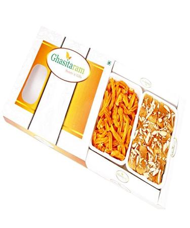 Ghasitaram Gifts Indian Sweets - Sweets Hamper Mysore Pak and Chakli Hamper