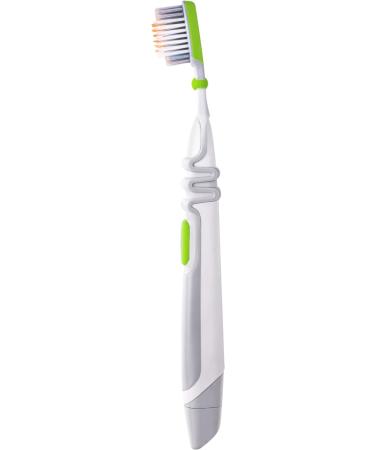 Dr. Best Vibration Multi Expert Toothbrush - Medium (4 Pack) for 3-Zone Cleaning & 20 000 Vibrations/Min - Effective Oral Care - Buy Online on GoSupps.com