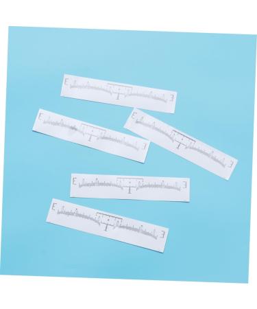 DOITOOL 120pcs Eyebrow Shaping Tool Grooming Tear-off Design Mini Vernier Caliper Calipers Eyebrow Trimming - Buy Online on GoSupps.com