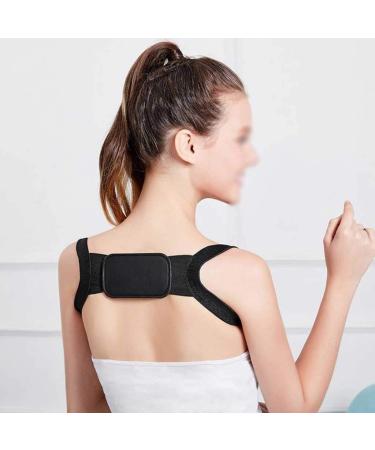 DFHBFG Posture Corrector TPU Back Support Shoulder Belt Invisible Orthotic TPU Back Shoulder Corset Spine Support Unisex(D)