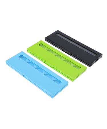 MERRYHAPY MERRYHAPY Set of 3 Eyeshadow Storage Trays Blush Storage Box Makeup Skincare Vanity Organizer